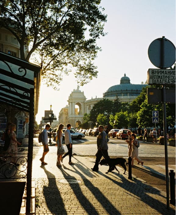 Вулиця в центрі Одеси